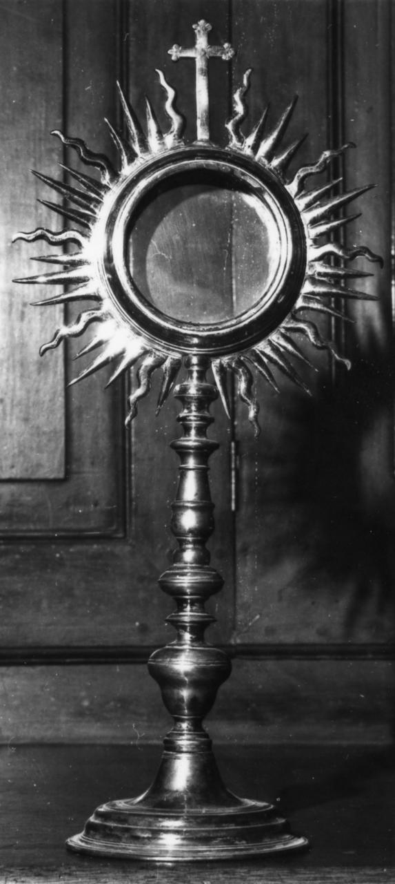 ostensorio - bottega emiliana (seconda metà sec. XVII)