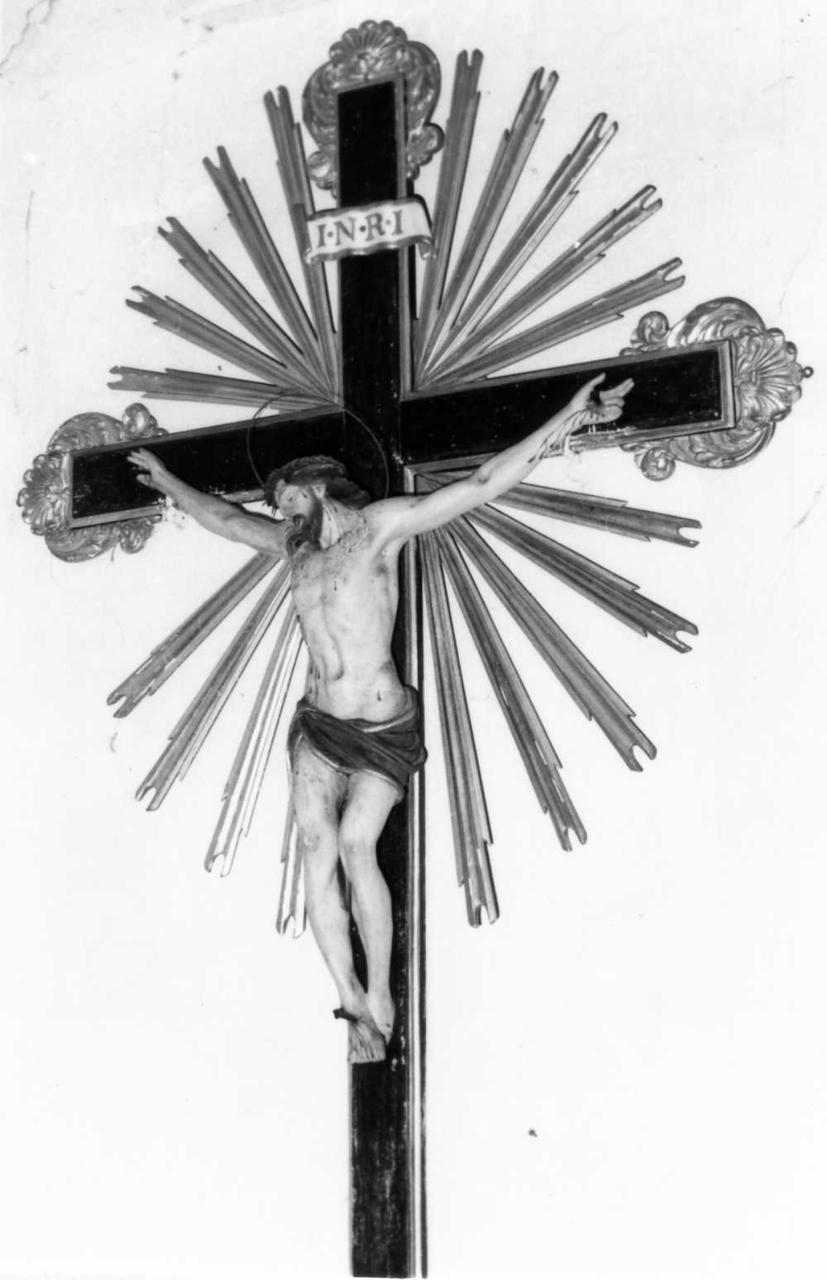 croce processionale - bottega emiliana (prima metà sec. XIX)