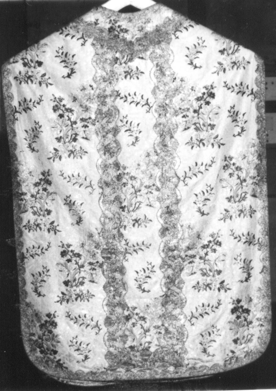 paramento liturgico - manifattura italiana (?), manifattura francese (?) (sec. XVIII)