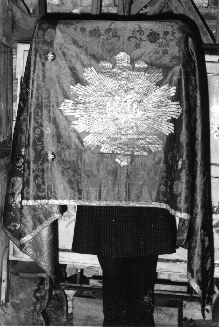 velo omerale - manifattura italiana (prima metà sec. XIX)