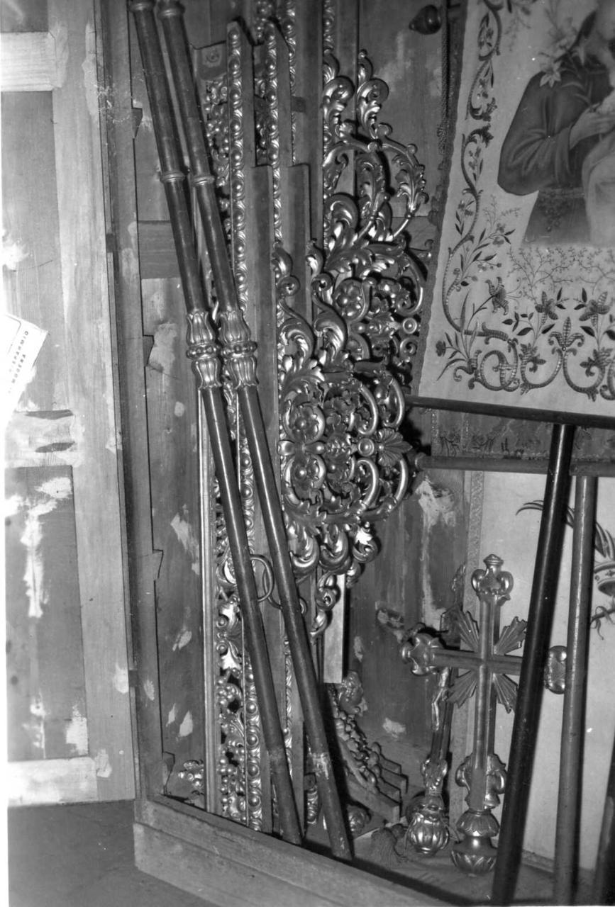 baldacchino processionale - bottega emiliana (seconda metà sec. XIX)