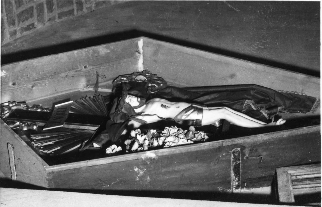 croce processionale - bottega modenese (metà sec. XIX)