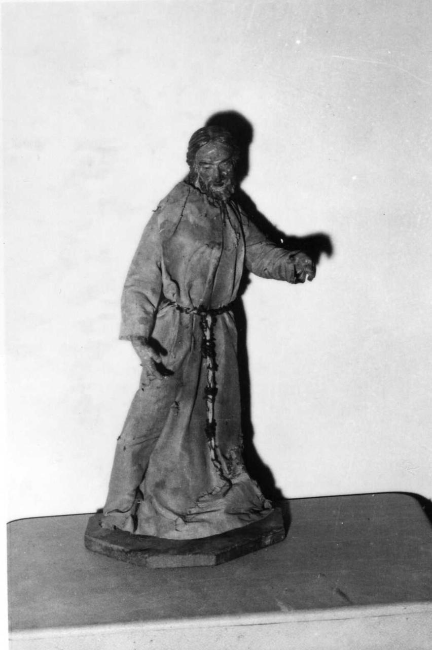 San Giuseppe (statua da presepio) - bottega Italia meridionale (seconda metà sec. XVIII)