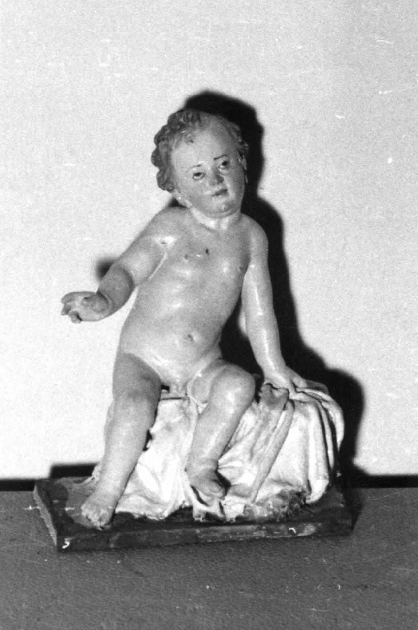 Gesù Bambino (statua da presepio) - bottega emiliana (metà sec. XIX)