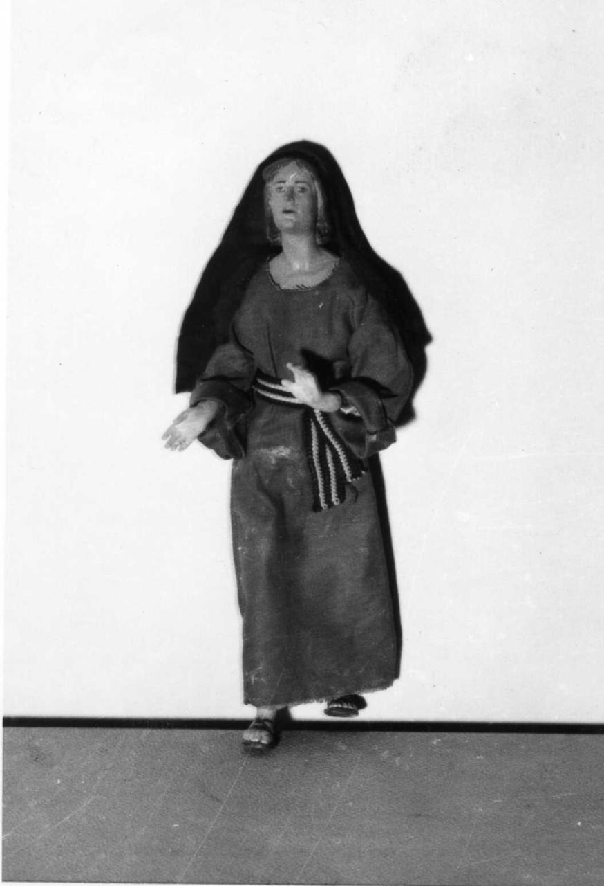 donna araba (statua da presepio) - bottega leccese (sec. XX)