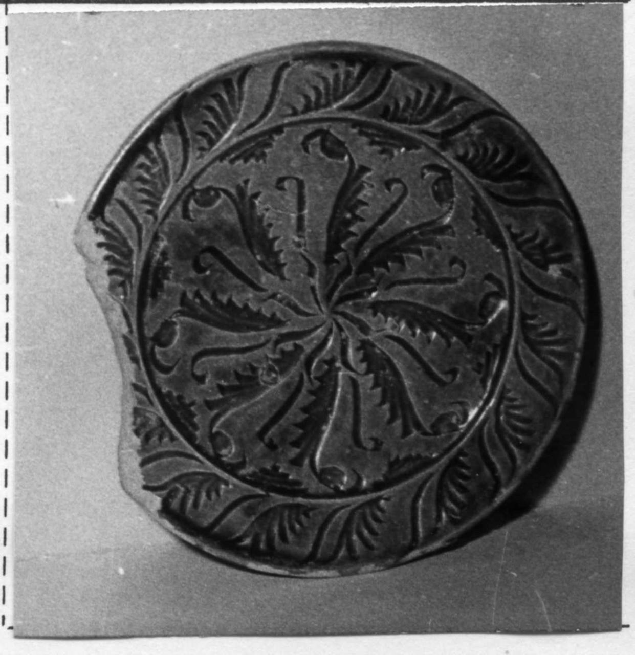 piatto - bottega carpigiana (fine sec. XVI)