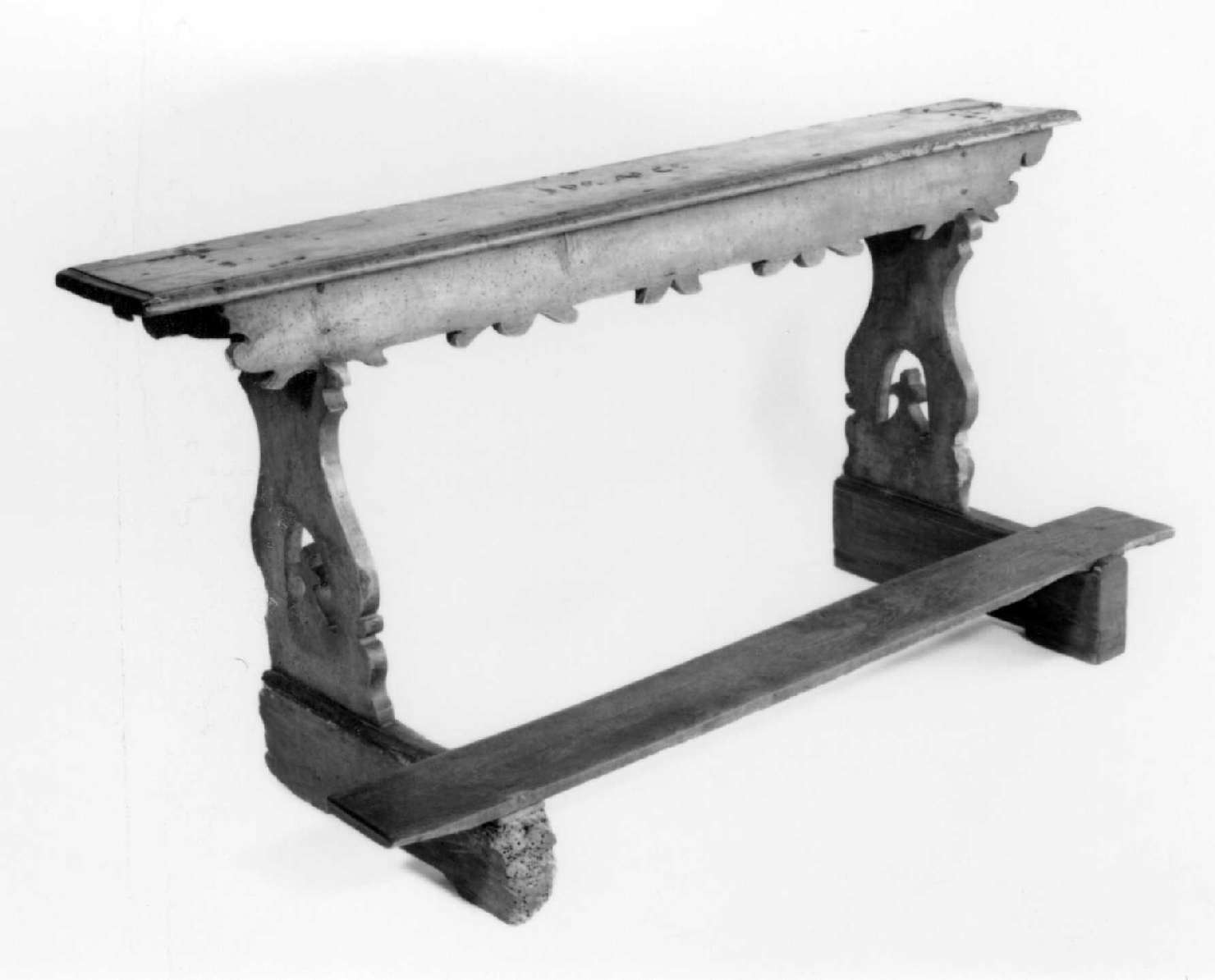 inginocchiatoio - ambito reggiano (fine/inizio secc. XVII/ XVIII)