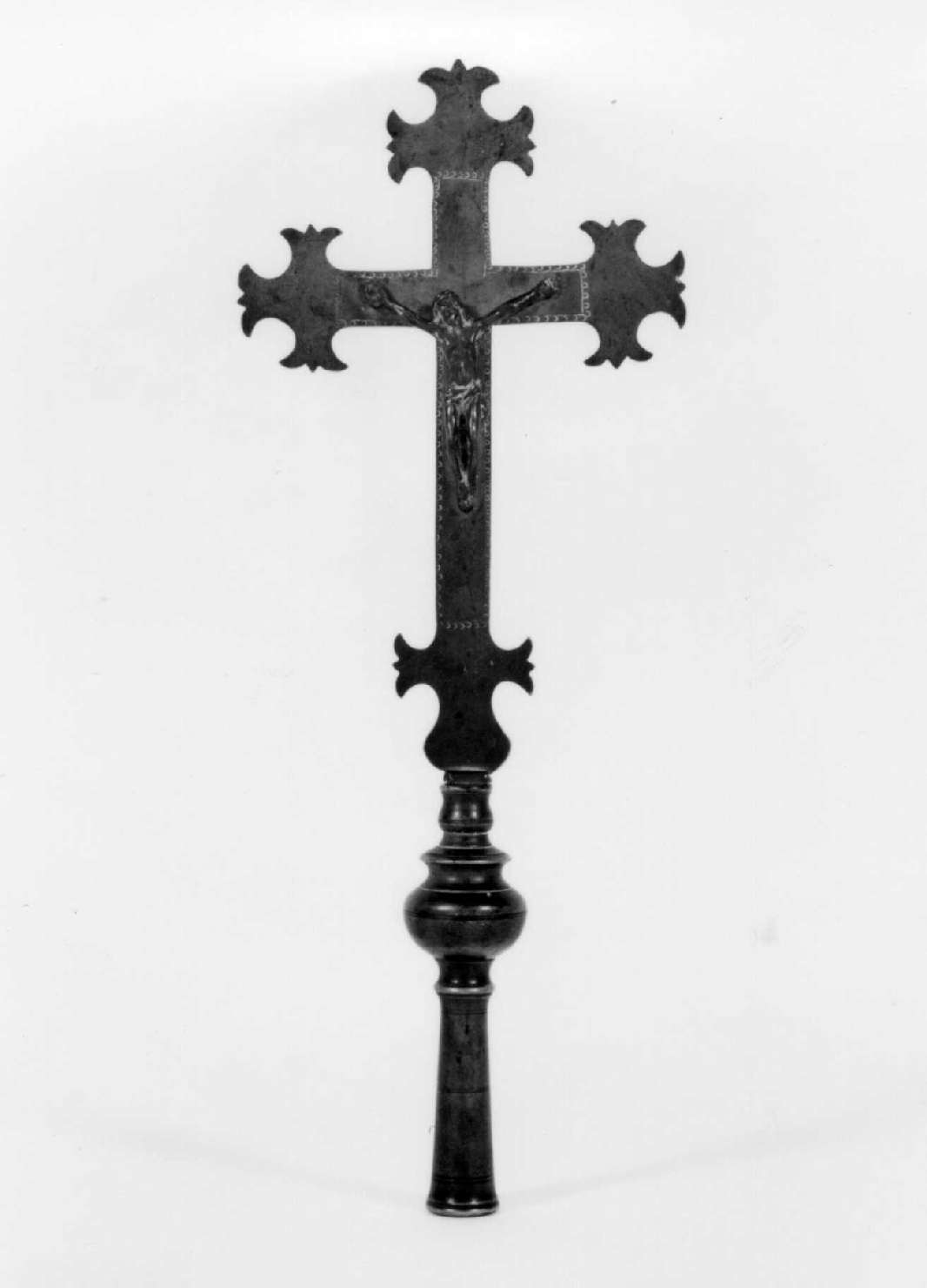 croce processionale - ambito emiliano (prima metà sec. XVII)