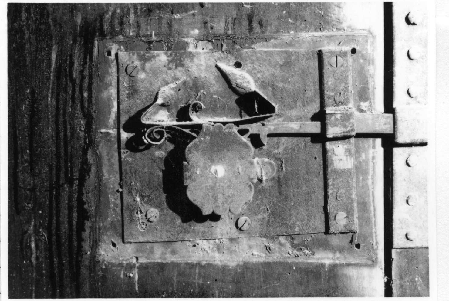 serratura - ambito reggiano (sec. XVIII)