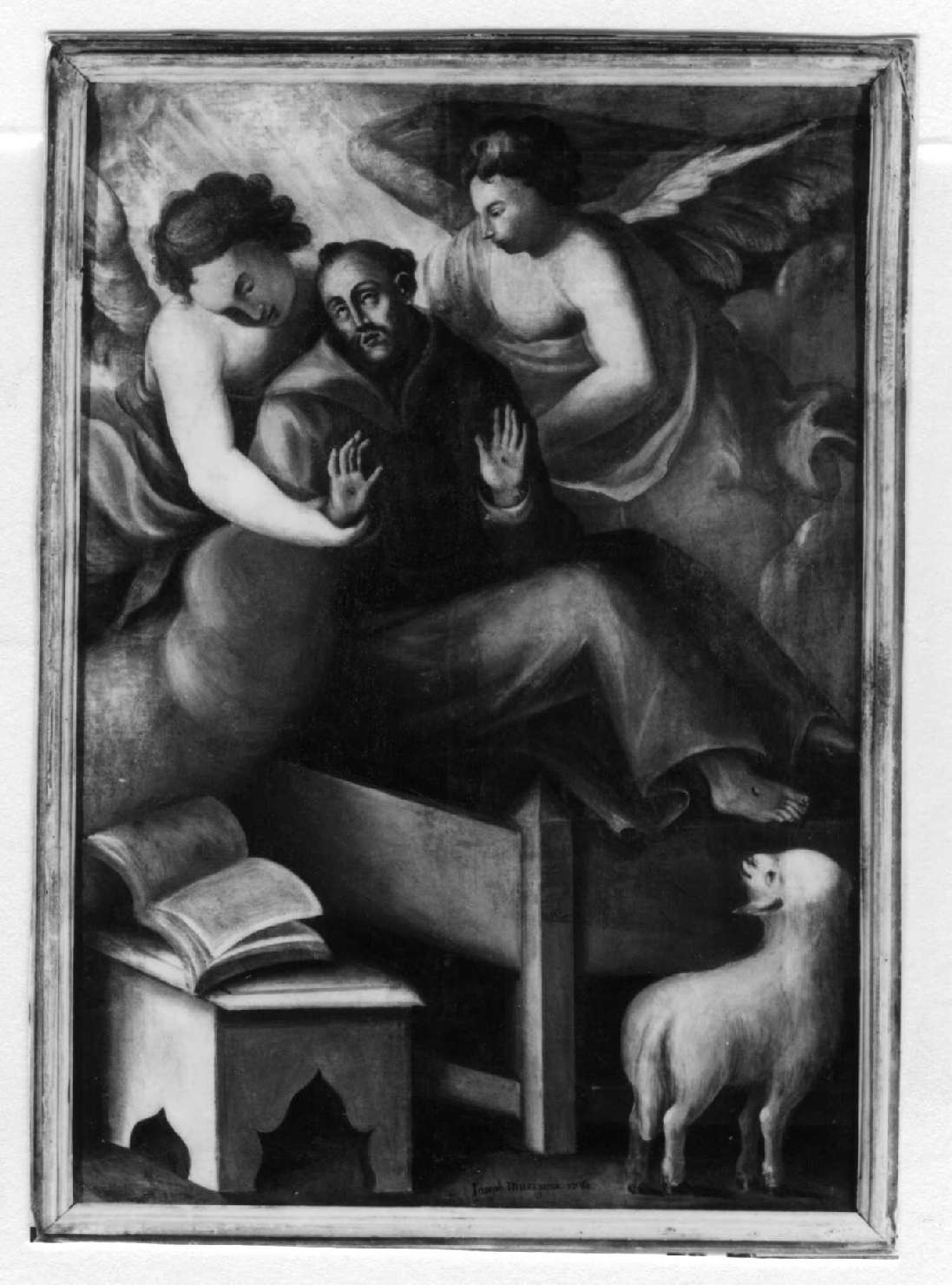 Estasi di San Francesco (dipinto) - ambito emiliano (sec. XVIII)