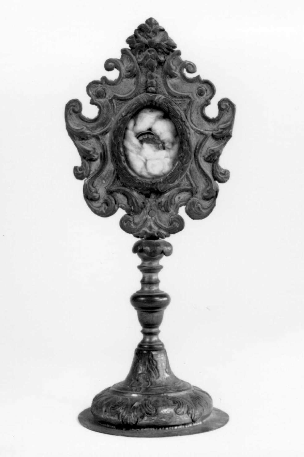 reliquiario - ambito reggiano (prima metà sec. XVIII)