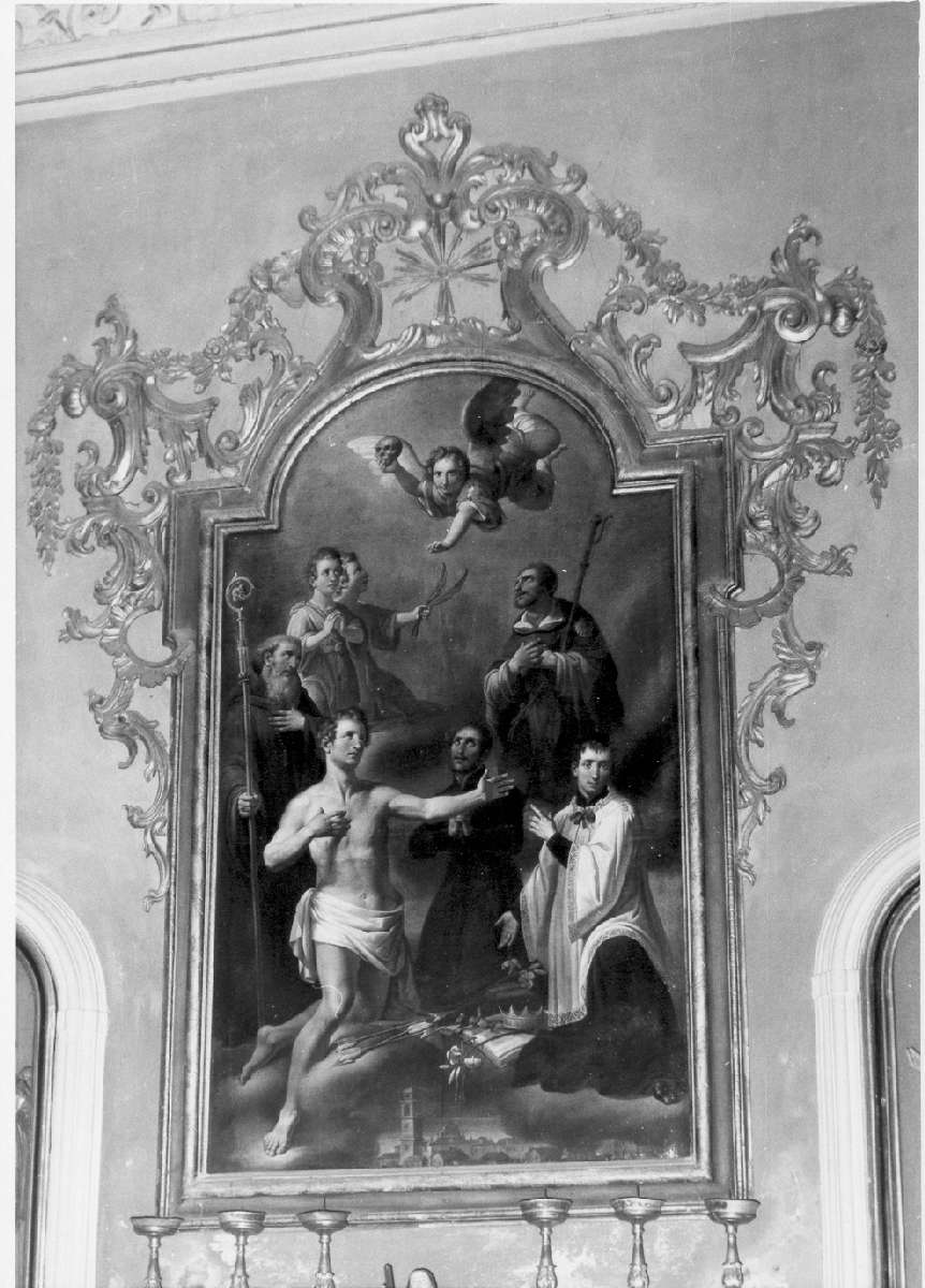 cornice - manifattura emiliana (sec. XIX)
