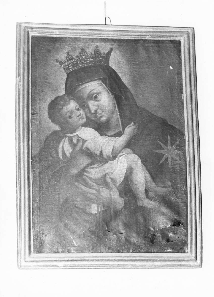 Madonna del Carmelo (dipinto) - ambito reggiano (seconda metà sec. XVII)
