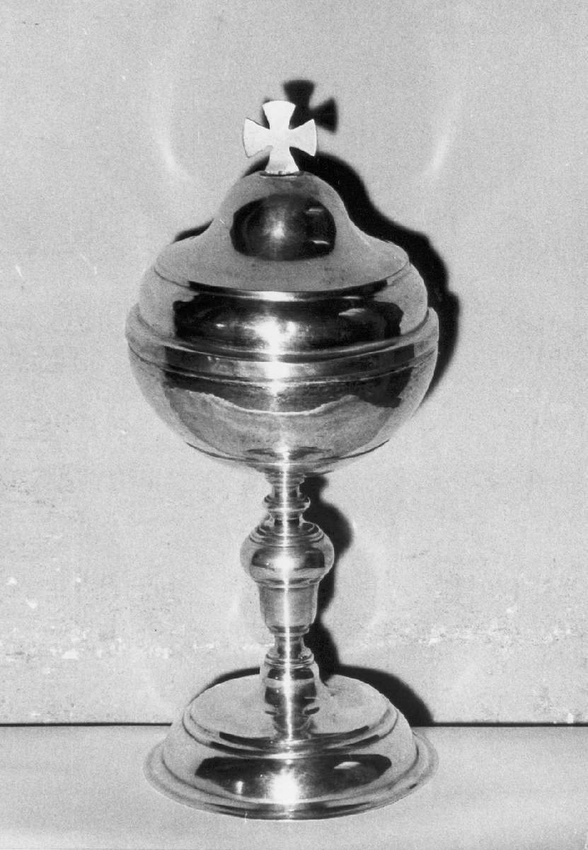 pisside - manifattura emiliana (seconda metà sec. XVIII)