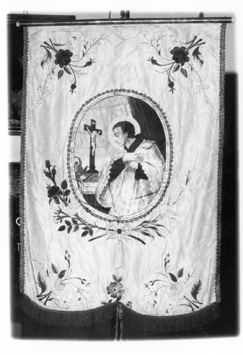 San Luigi Gonzaga (banda processionale) - manifattura emiliana (seconda metà sec. XIX)