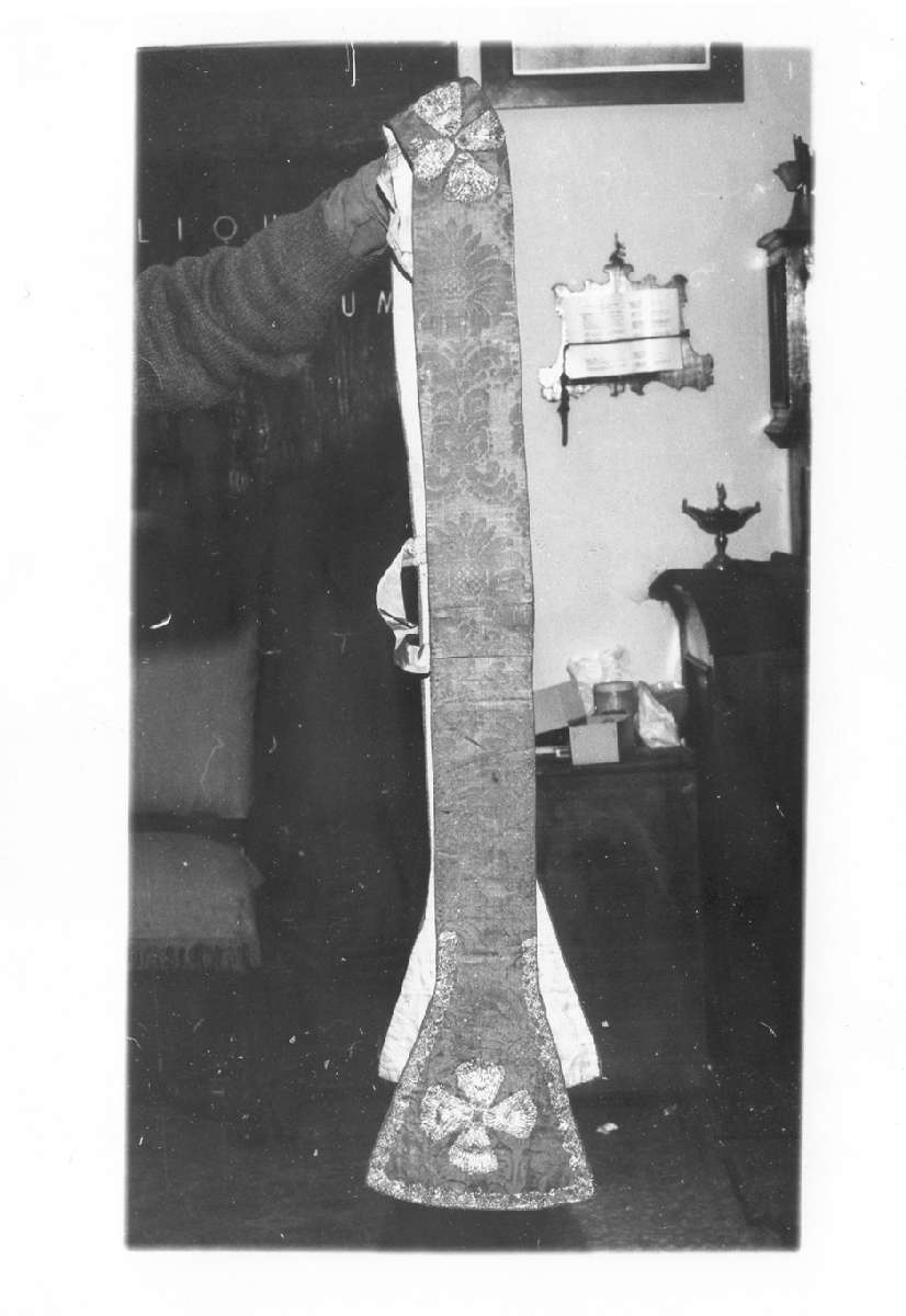 stola - manifattura italiana (secc. XVII/ XVIII)