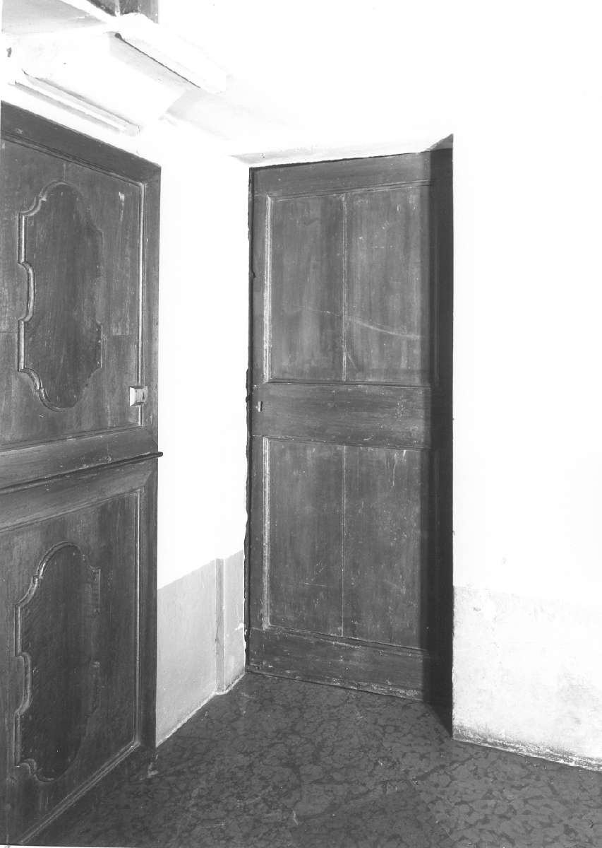 porta - manifattura sassolese (seconda metà sec. XVIII)