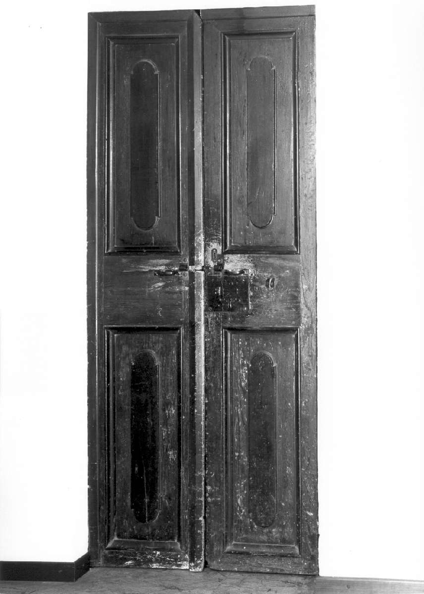 porta - manifattura sassolese (seconda metà sec. XVIII)