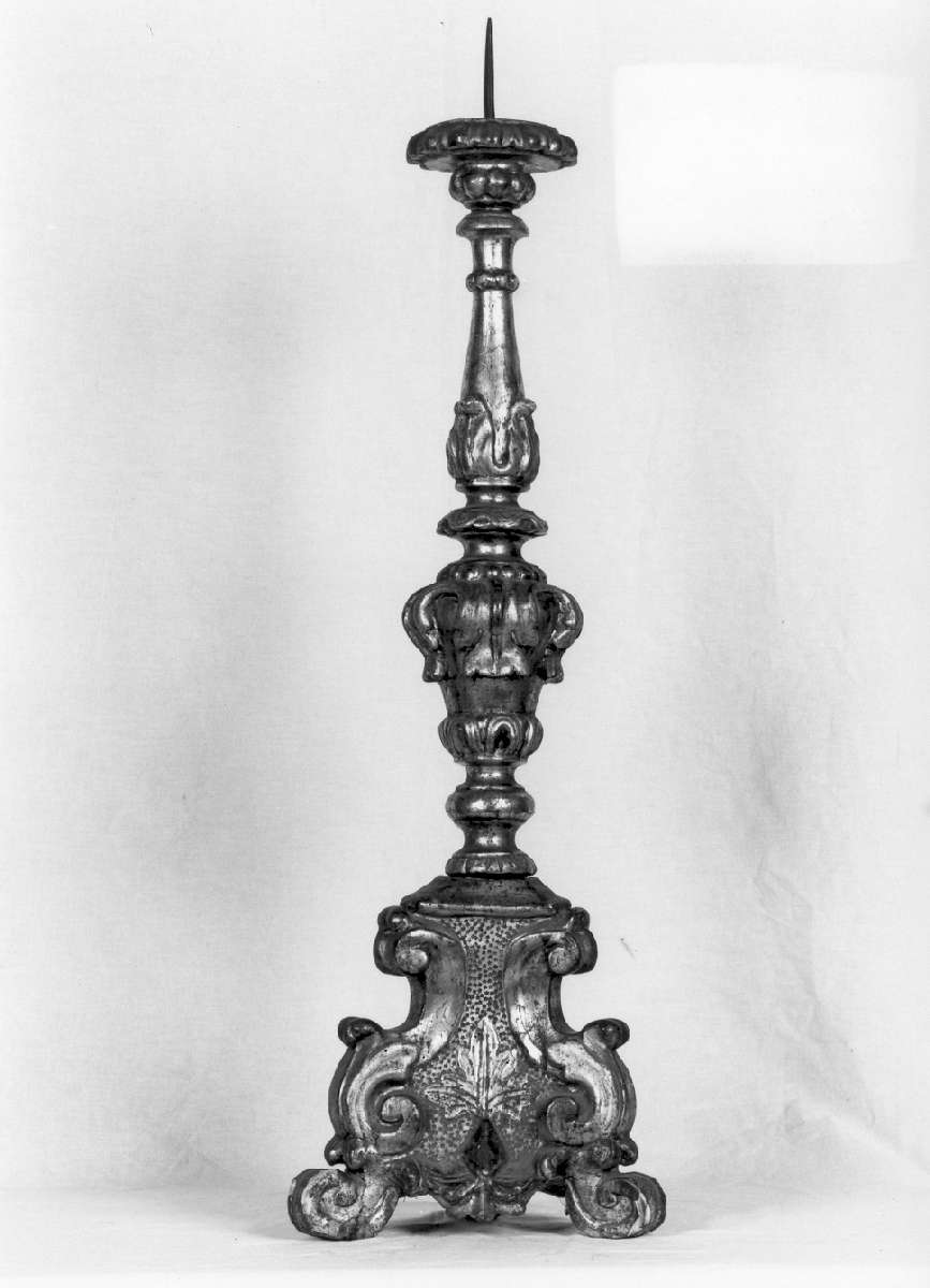 candeliere, serie - manifattura emiliana (seconda metà sec. XVIII)