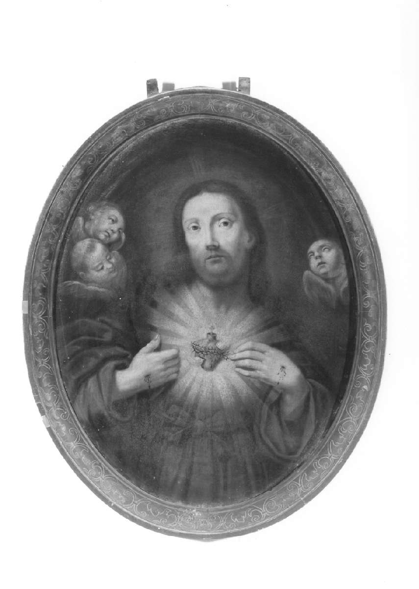 Sacro Cuore di Gesù (dipinto) - ambito emiliano (metà sec. XIX)