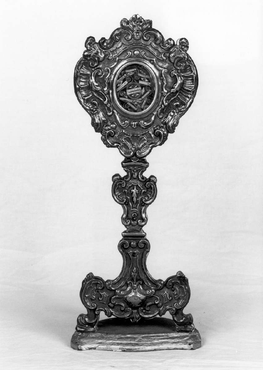 reliquiario - a ostensorio - manifattura emiliana (seconda metà sec. XVIII)