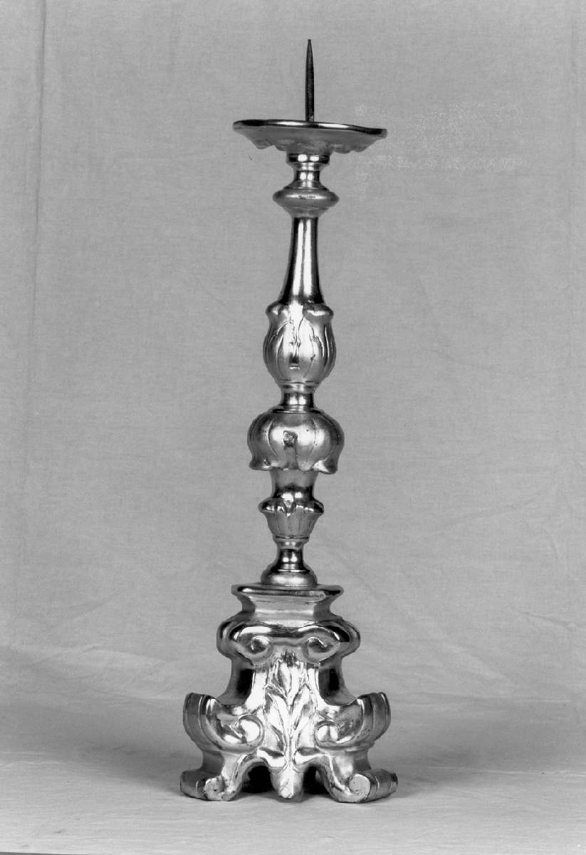 candeliere, serie - manifattura emiliana (seconda metà sec. XVIII)