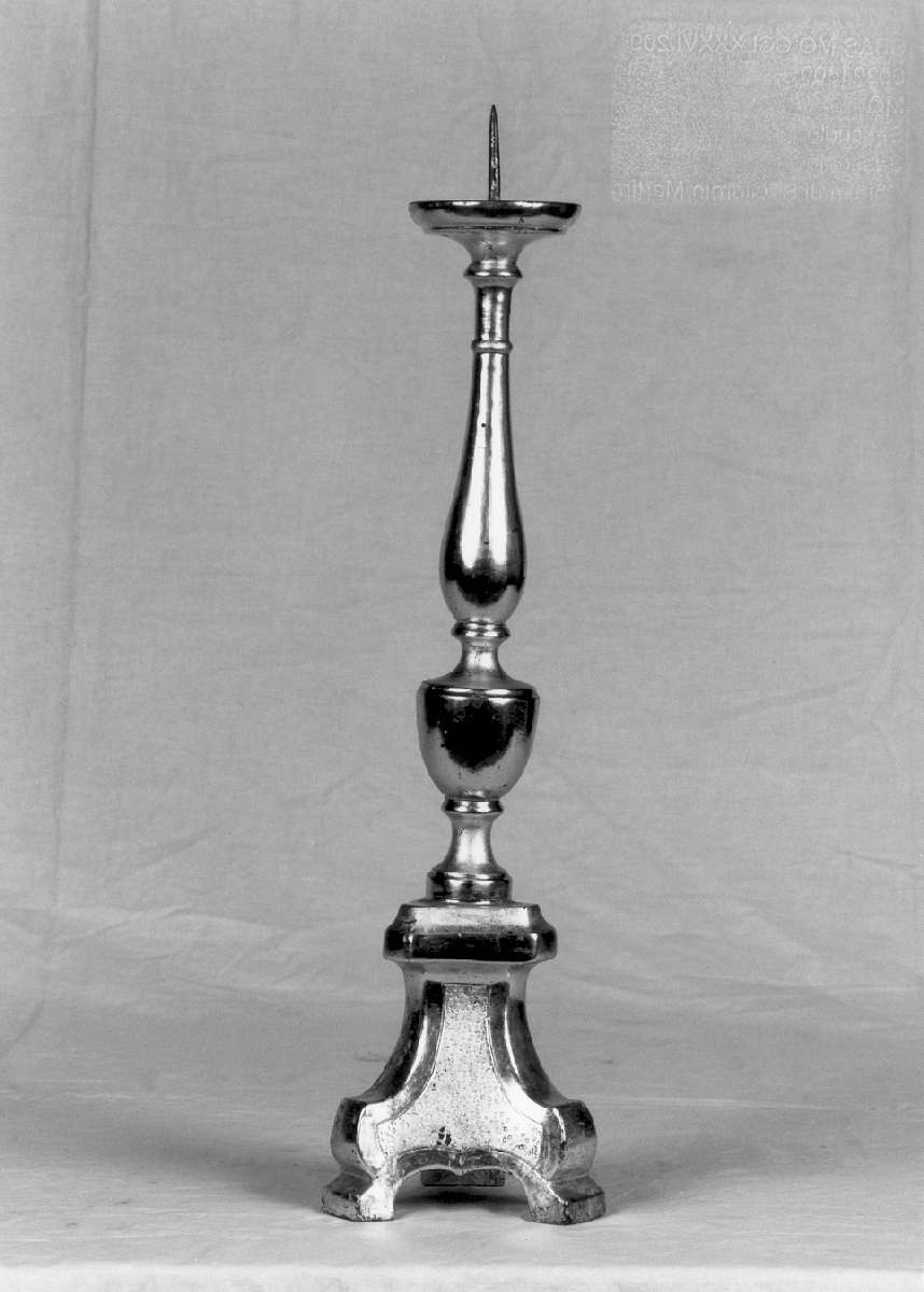 candeliere, serie - manifattura emiliana (sec. XIX)