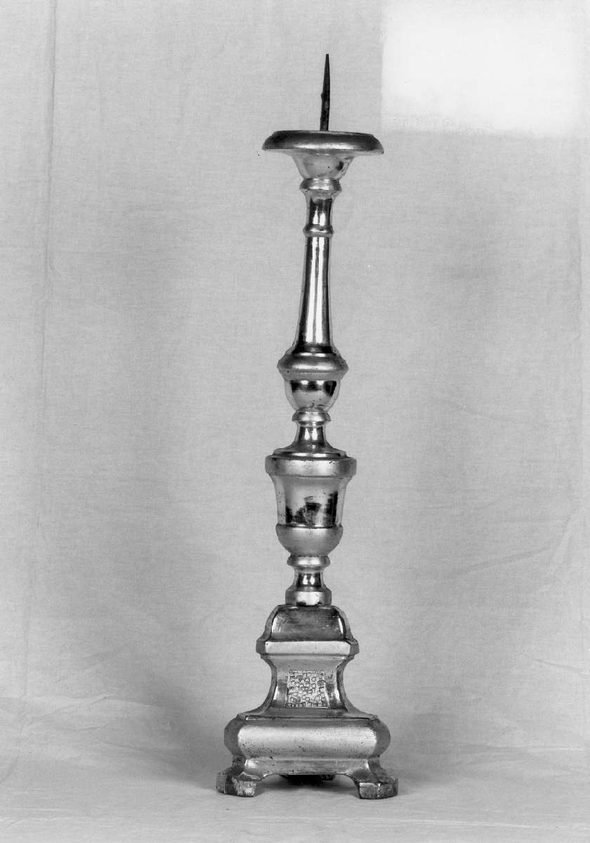 candeliere, serie - manifattura emiliana (sec. XIX)