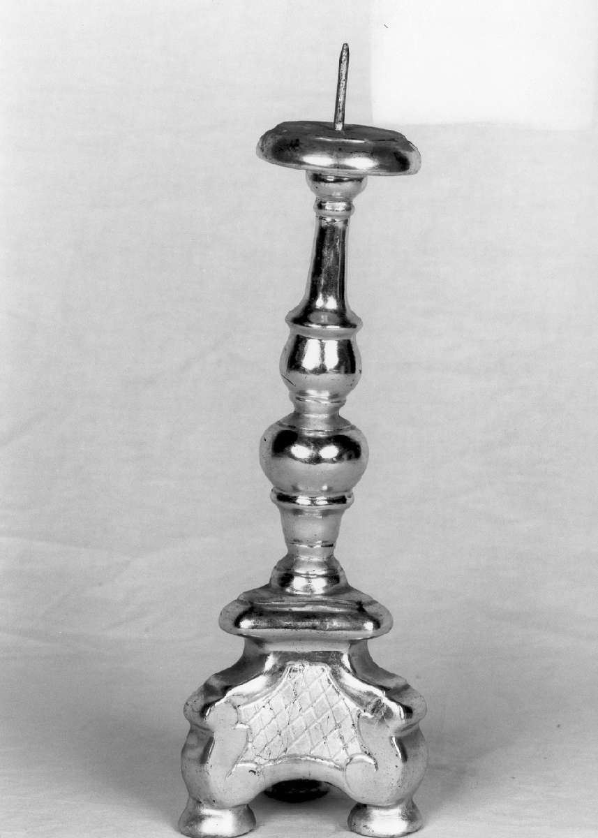 candeliere, serie - manifattura emiliana (sec. XIX)