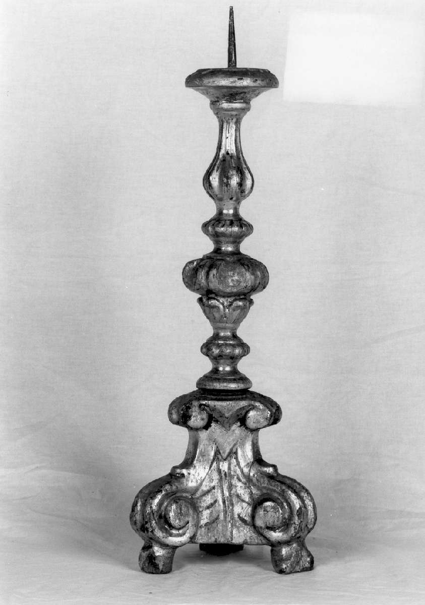 candeliere, serie - manifattura emiliana (prima metà sec. XIX)