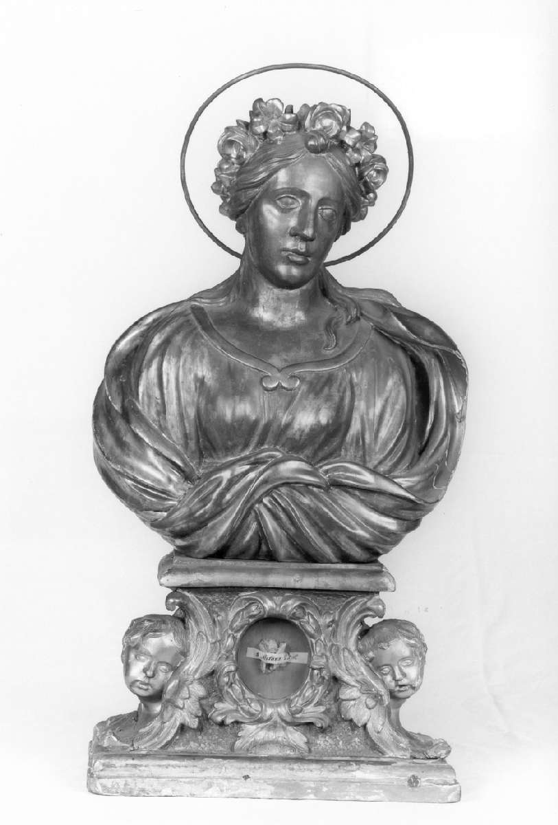 Santa Martina (reliquiario - a busto) - manifattura emiliana (prima metà sec. XVIII)