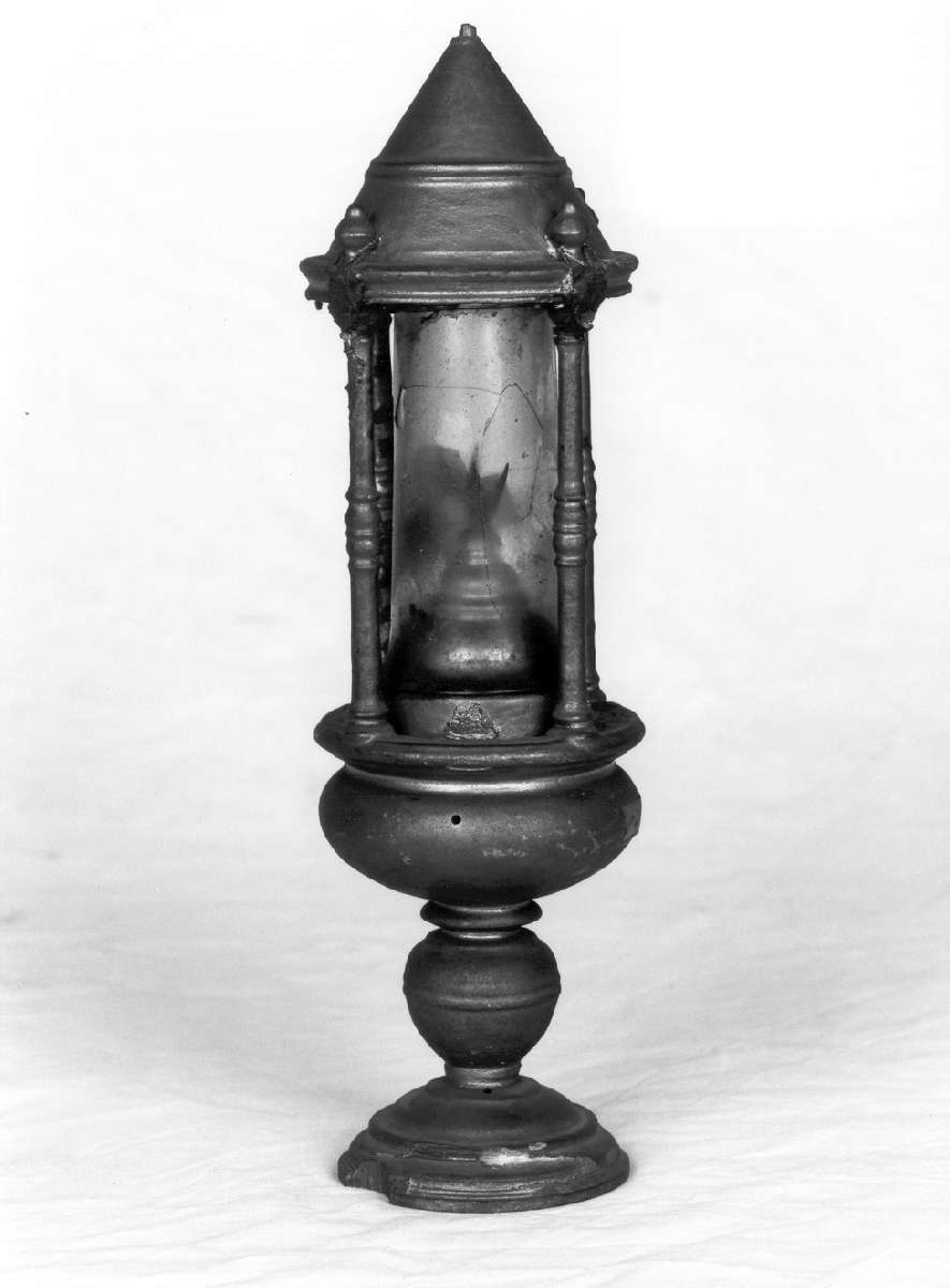 reliquiario architettonico - a tempietto - manifattura emiliana (seconda metà sec. XVII)