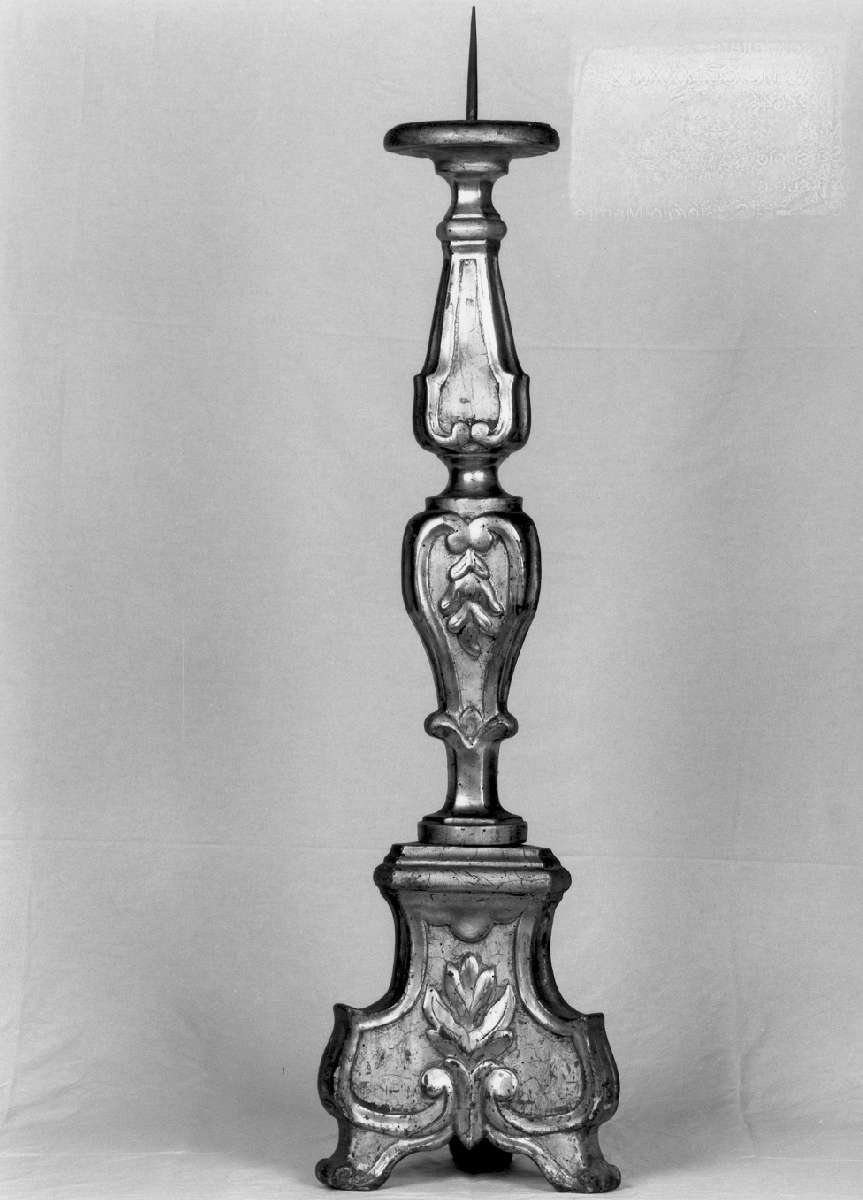 candeliere, serie - manifattura emiliana (prima metà sec. XIX)