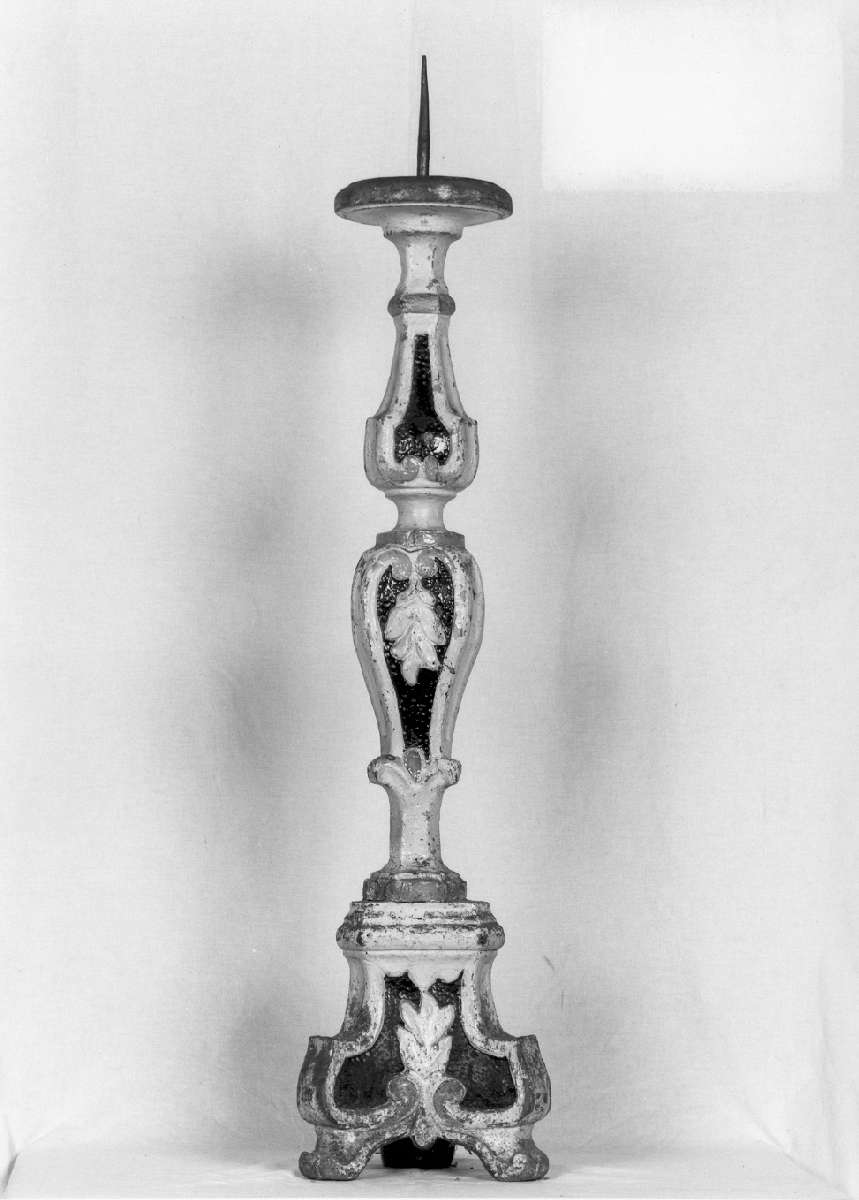 candeliere, serie - manifattura emiliana (prima metà sec. XIX)