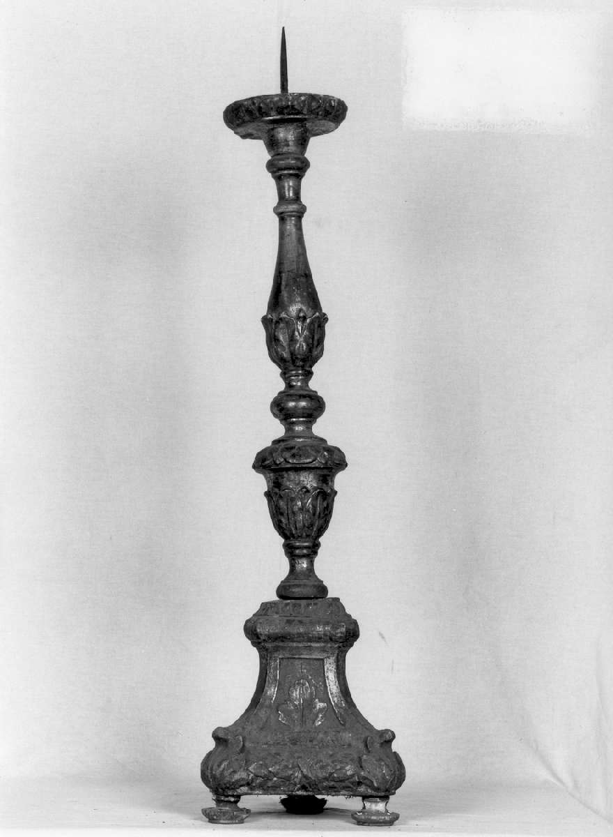 candeliere, serie - manifattura emiliana (prima metà sec. XIX)