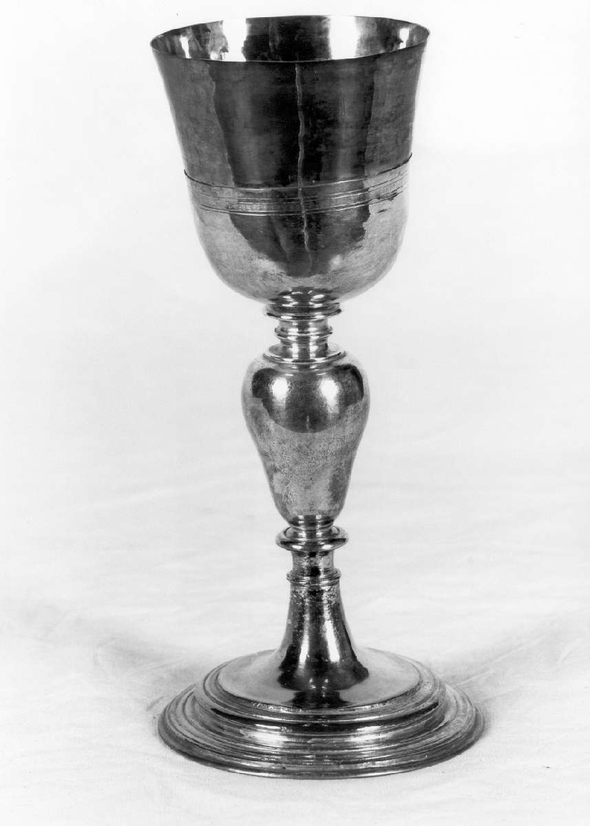 calice - manifattura emiliana (seconda metà sec. XVII)