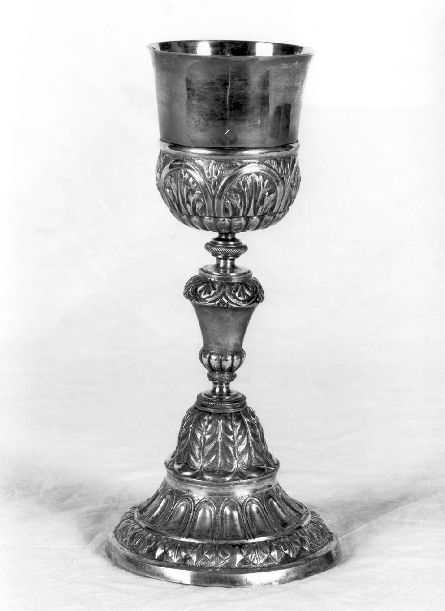 calice - manifattura modenese (metà sec. XIX)