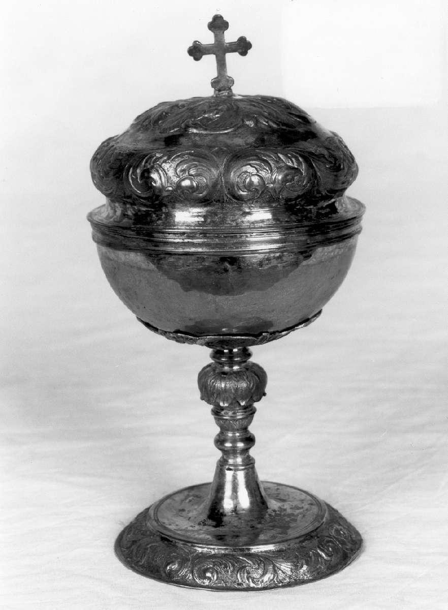 pisside - manifattura emiliana (metà sec. XVIII)