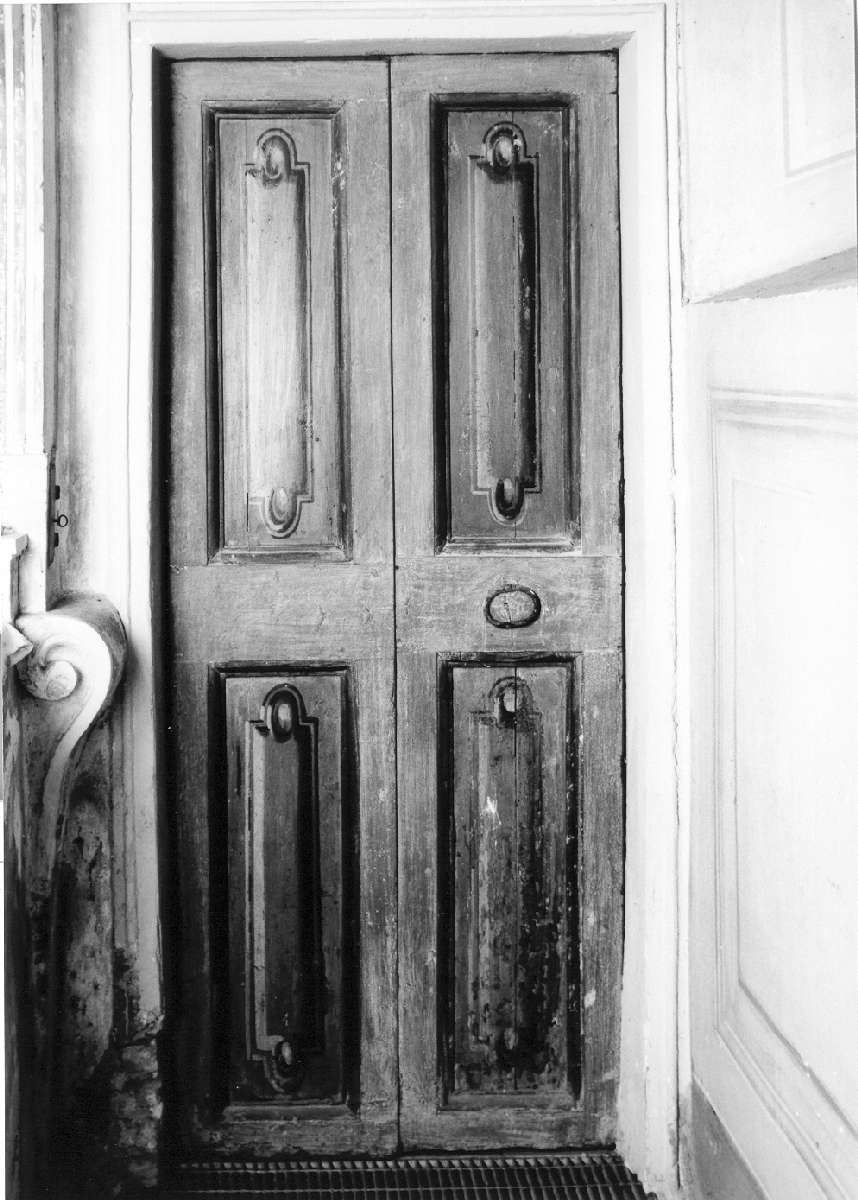 porta - manifattura reggiana (seconda metà sec. XVIII)