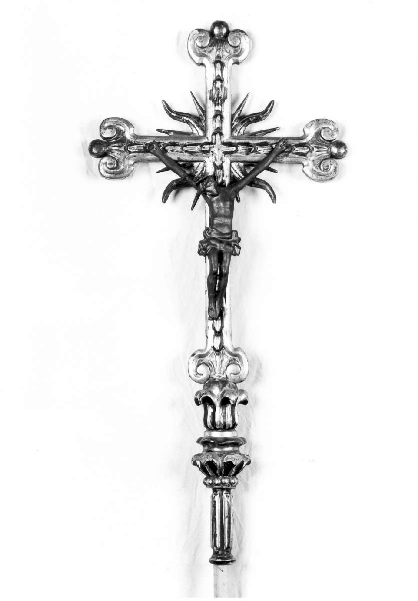 croce processionale - manifattura emiliana (seconda metà sec. XVIII)