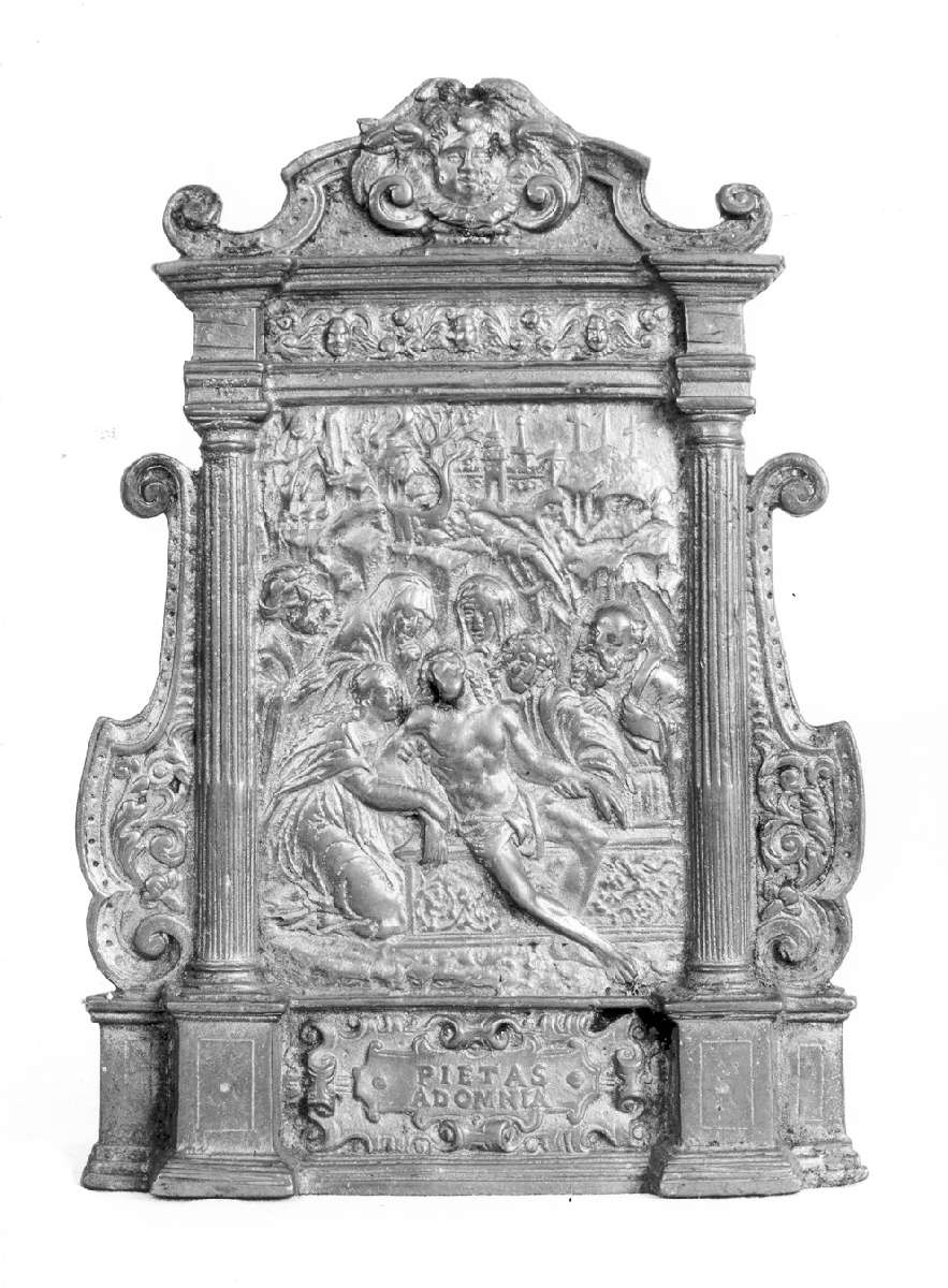 pace - a tavoletta - manifattura Italia settentrionale (seconda metà sec. XVI)