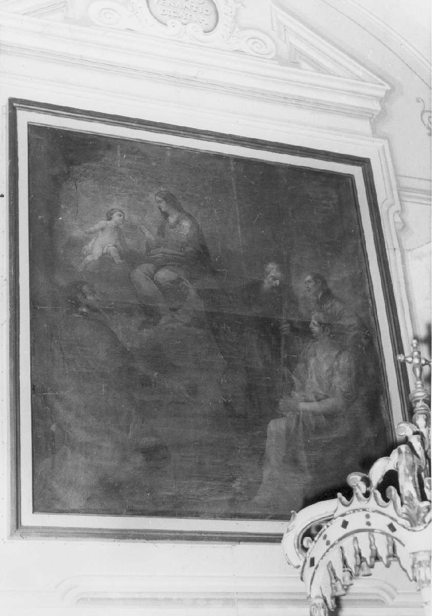 Madonna della Ghiara con santi (dipinto) - manifattura emiliana (sec. XVIII)