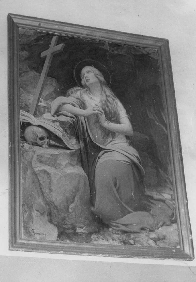Santa Maria Maddalena (dipinto) di Manicardi Cirillo (sec. XX)