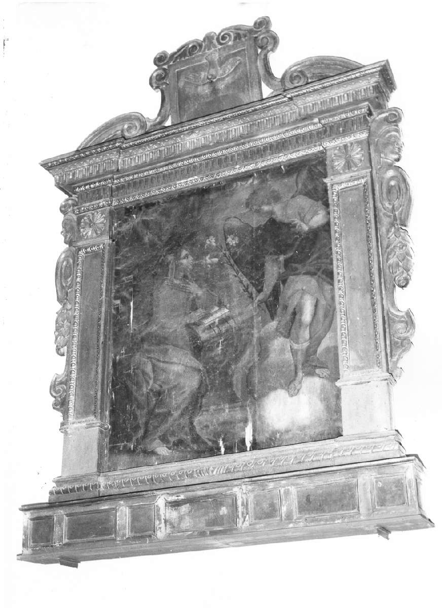 ancona - manifattura reggiana (fine/inizio secc. XVI/ XVII)