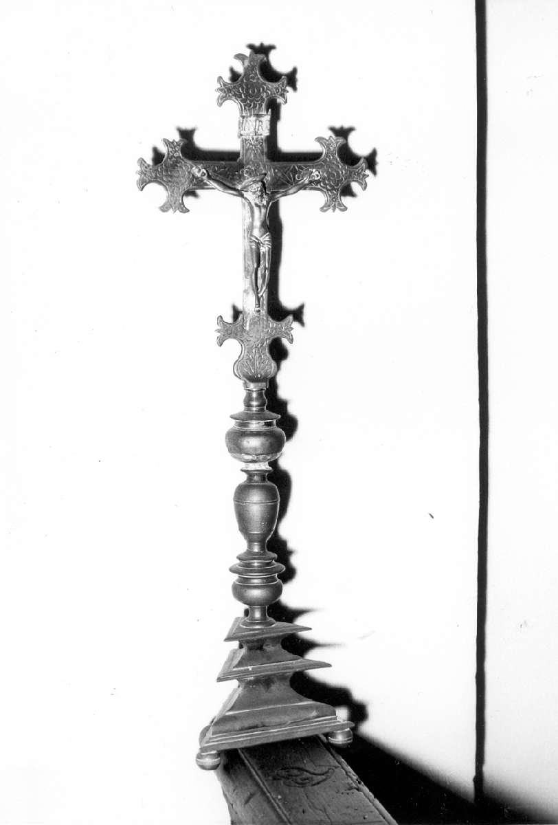 croce d'altare - manifattura emiliana (metà sec. XVII)