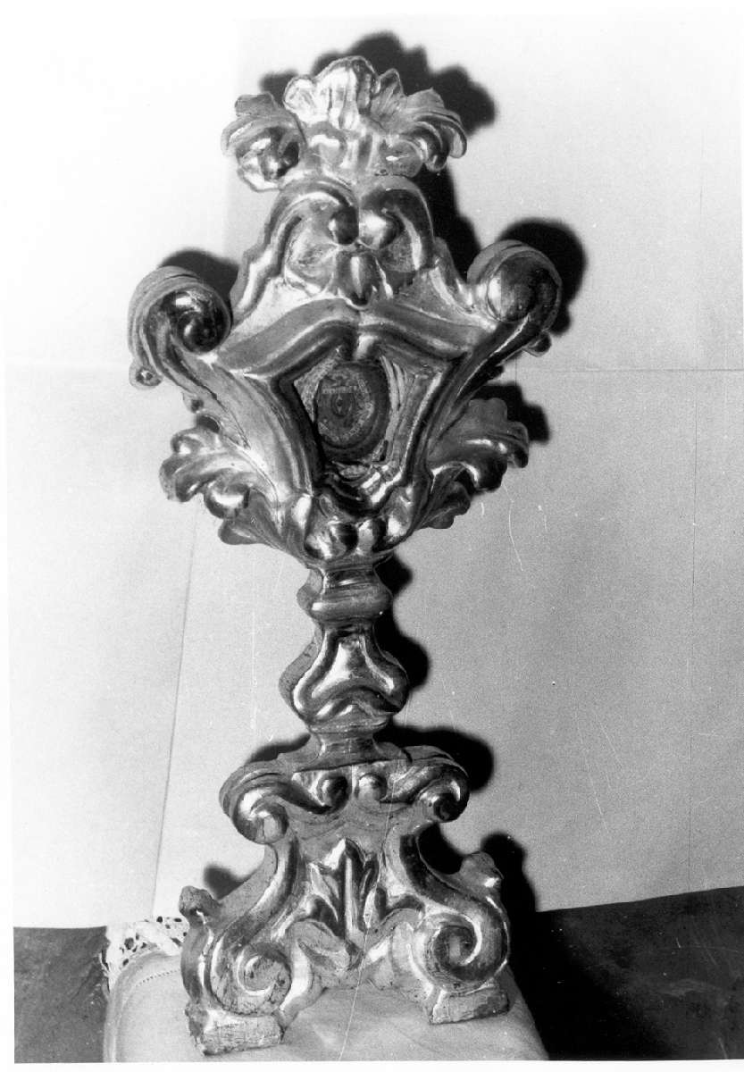 reliquiario - a ostensorio - manifattura reggiana (sec. XVIII)