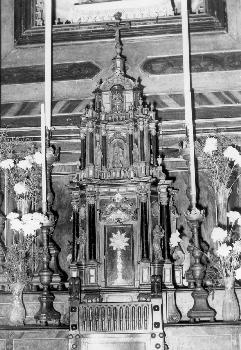 tabernacolo - a tempietto di Minari Erminio detto Fra' Fedele da Scandiano (attribuito) (metà sec. XVIII)