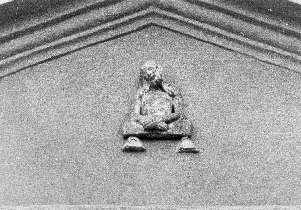 Cristo morto (rilievo) - ambito bolognese (prima metà sec. XV)