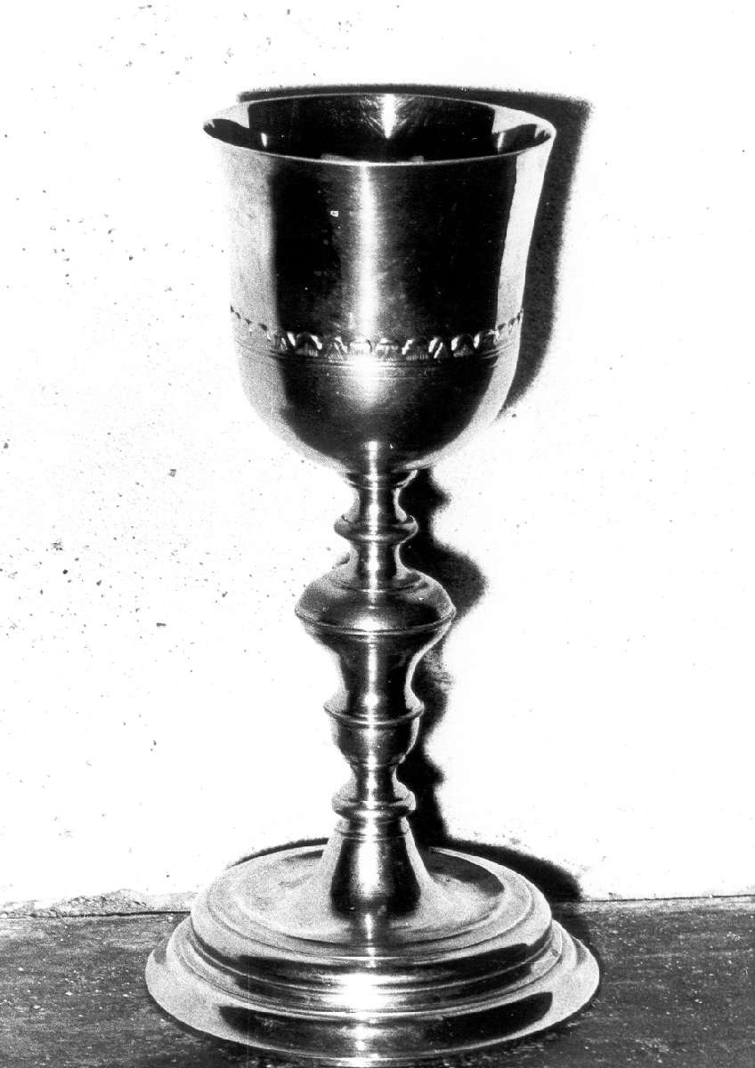 calice - manifattura emiliana (fine sec. XVII)