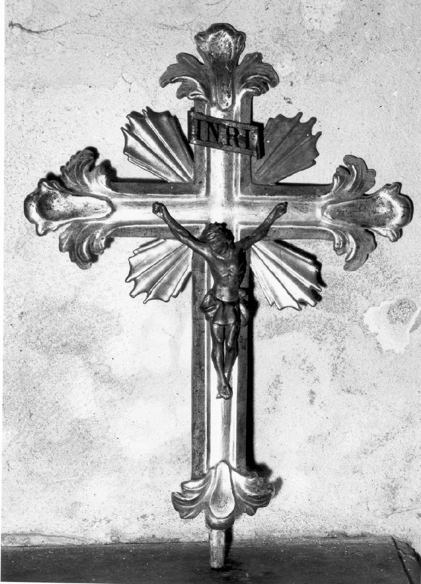 croce d'altare, elemento d'insieme - manifattura emiliana (fine sec. XVIII)